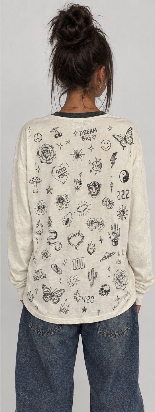 Kat t-shirt (long-sleeved)